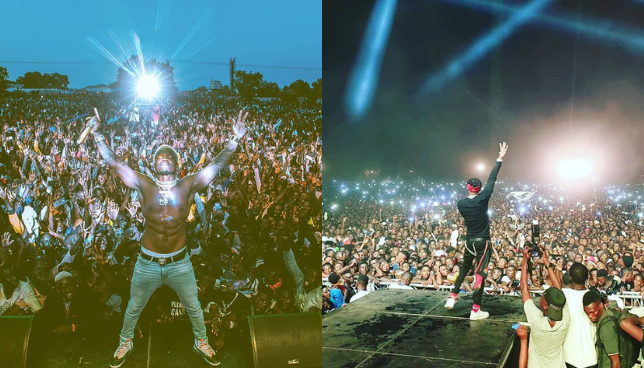 Harmonize show in Sudan. Diamond show in Rwanda