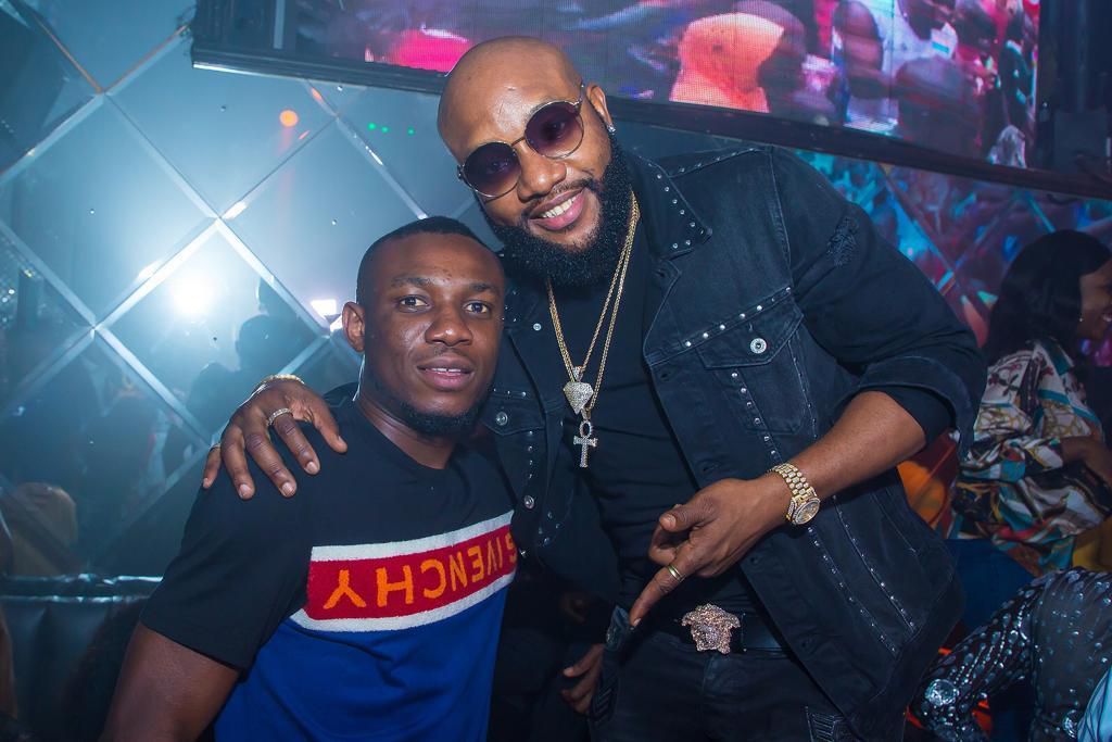 The king of night life's victory party