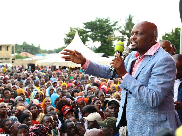 Moses Kuria among Jubilee MPs who have declared support for ODM candidate