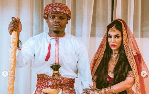Harmonize makes special request to wife Sarah months after wedding