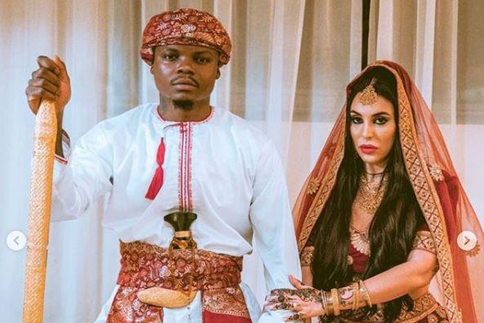 Harmonize makes special request to wife Sarah months after wedding