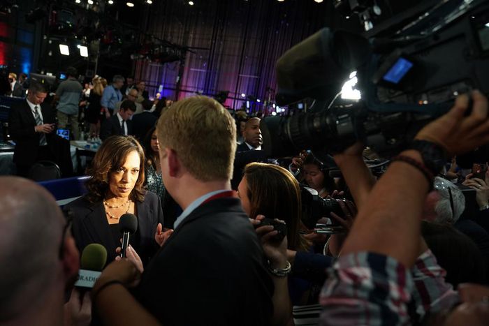 Kamala Harris Has Been Gearing Up for a Biden Showdown