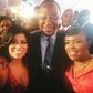 President Uhuru Kenyatta poses for a selfie with media personalities Caroline Mutoko (right) and Julie Gichuru.