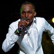 Singer Mowzey Radio on stage