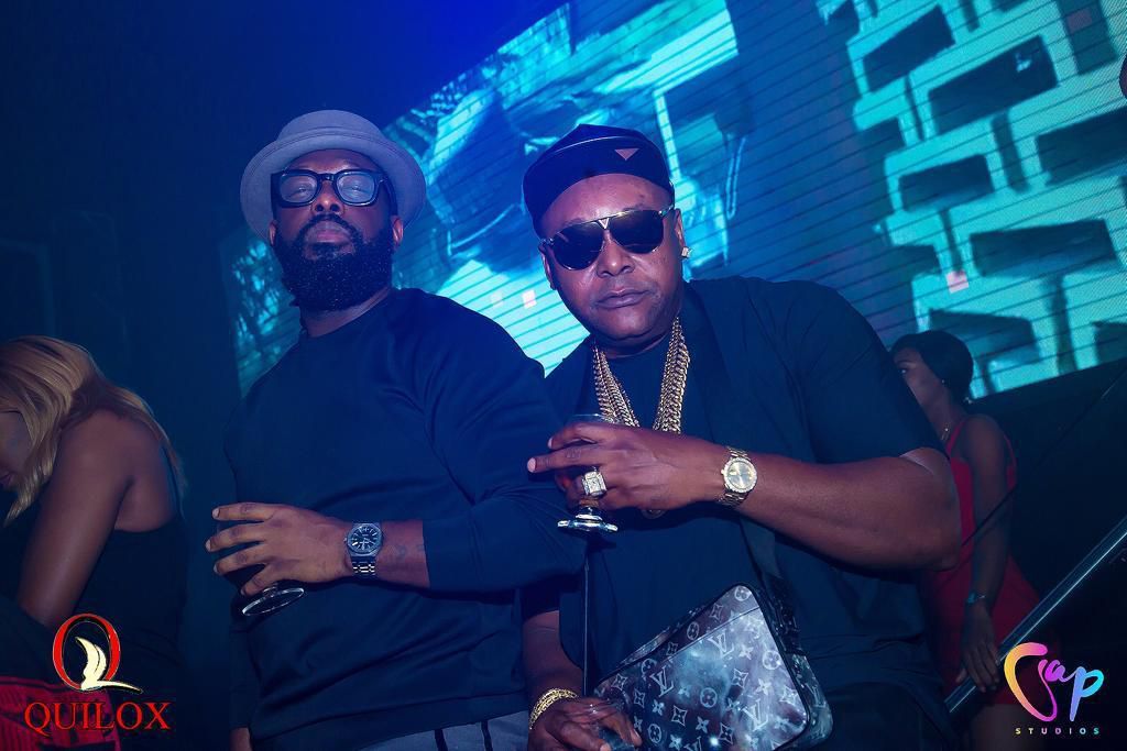 The king of night life's victory party