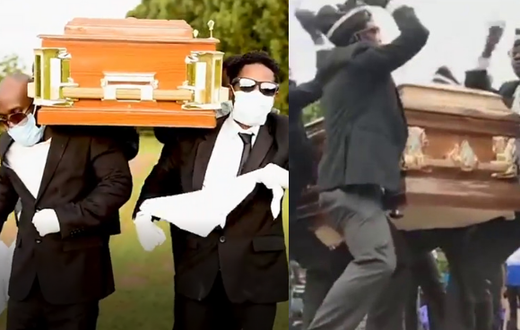 Eric Omondi perfectly mimics viral Ghana's dancing pallbearers as he goes after Mulamwah