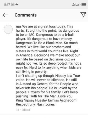 Octopizzo slams American rapper Nas over ‘Living like third world brothers’ remark