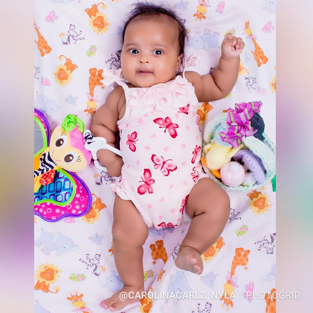 Carolina's baby Nyla