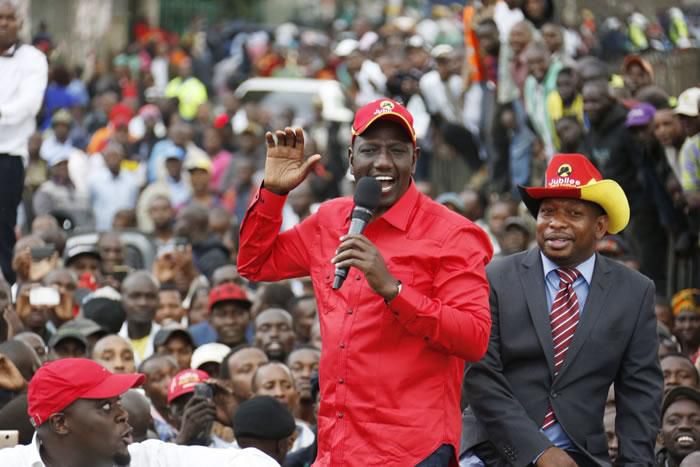 File image of DP Ruto with Mike Sonko