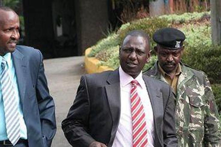 File image of DP Ruto and Aden Duale Duale has warned thatUhuru's close relationship with Raila will be the undoing of Jubilee while the DP has called for truce in Jubilee