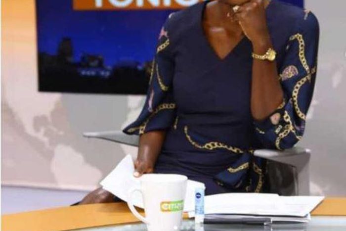Yvonne Okwara at Citizen TV studios