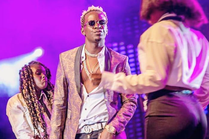 Singer Willy Paul with Nandy.