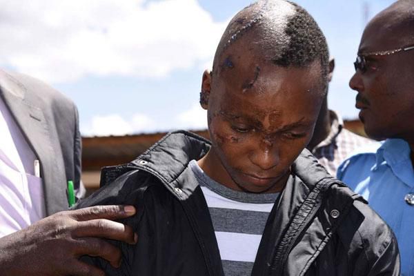 Naftali Kinuthia at the Eldoret High Court on April 15, 2019. (Jared Nyataya | Nation Media Group)