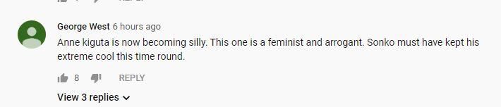 Comments from the punchline interview