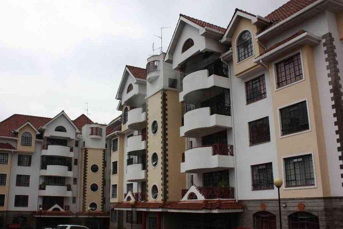 National Housing Cooperation houses in Kilimani (Twitter)
