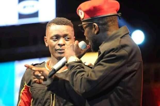 Jose Chameloene and Bobi Wine