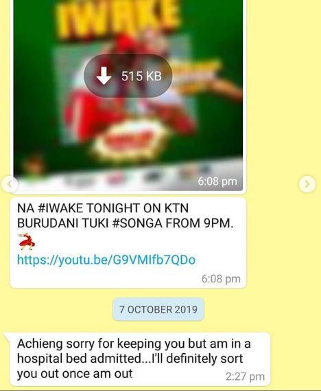 Singer Beryl Owano exposed after failing to pay designer for an outfit