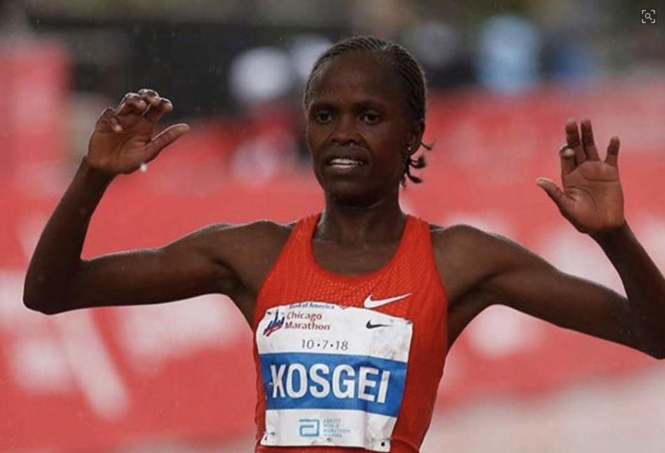 Kenyan Brigid Kosgei wins London Marathon
