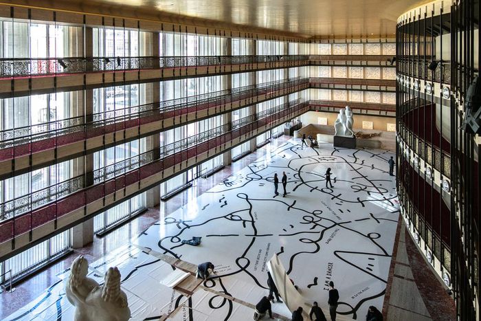 When These Lines Are Drawn, Artist and Dancers Connect