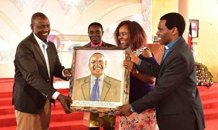 DP Ruto at the Great Gospel Visioners Church on Sunday, 06 October