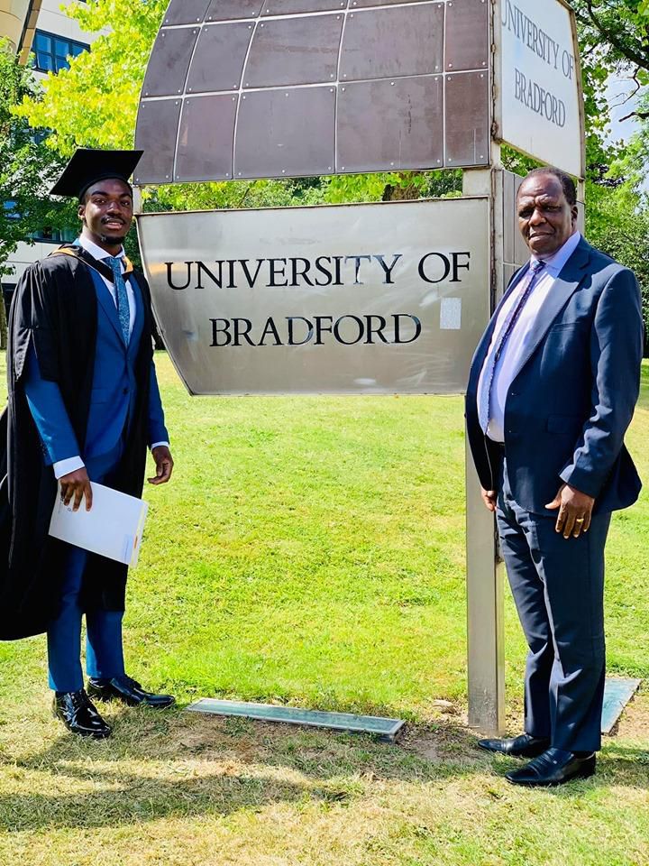 Governor Oparanya’s son graduates in UK