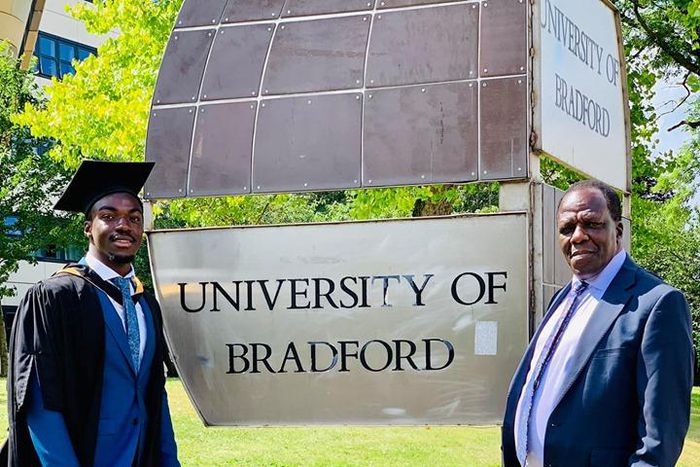Governor Oparanya’s son graduates in UK