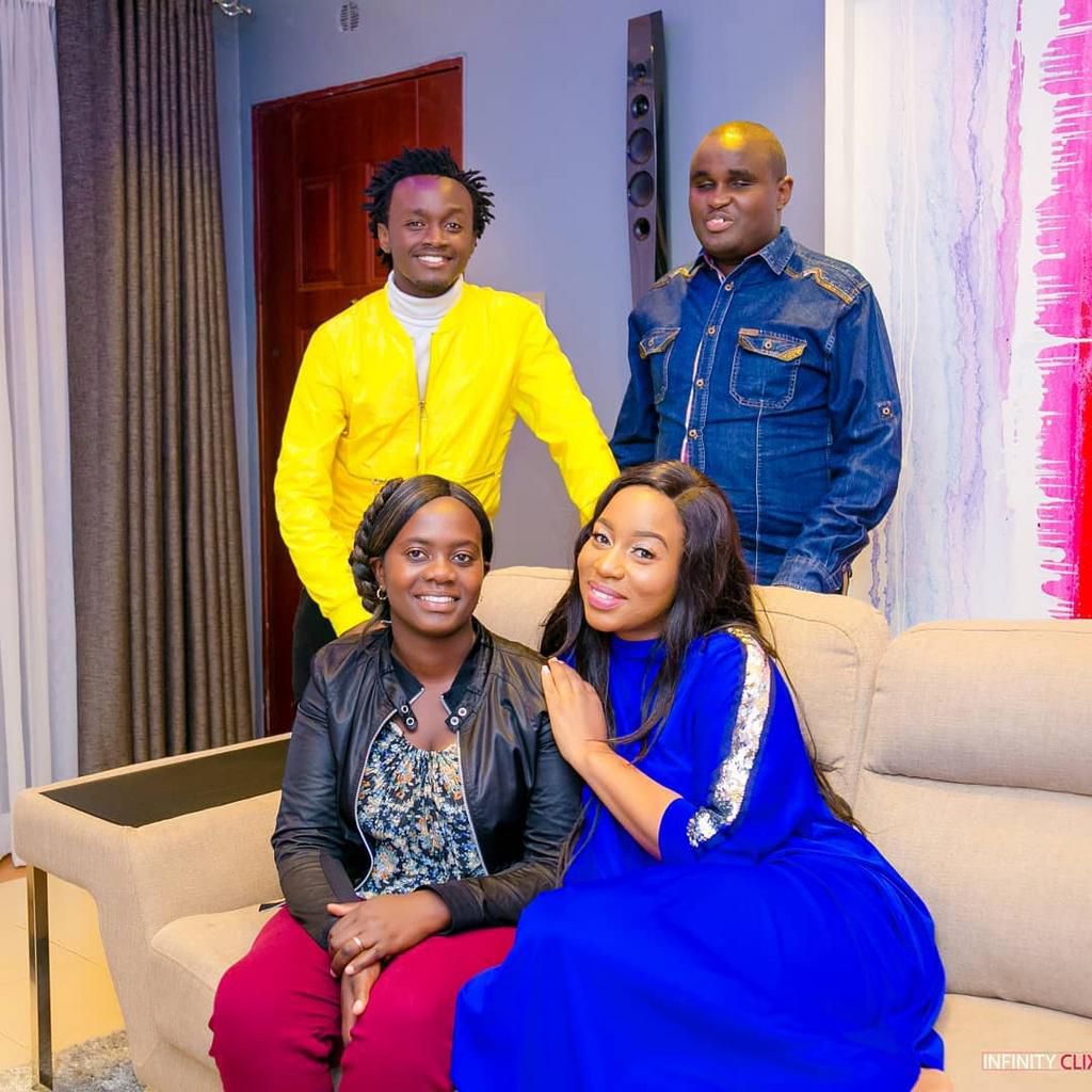 Bahati gifts singer Denno brand new Car (Video)