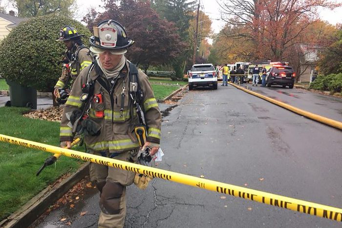 Cessna Plane Crashes Into Home in New Jersey, Igniting Fire