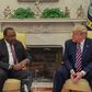 Uhuru's meeting with Trump at the White House