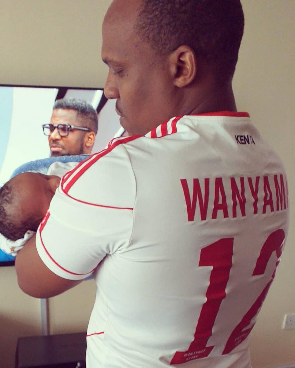 Ben Kitili with Roman (Instagram)