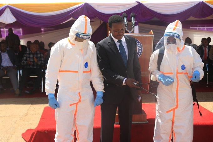 Governor Alfred Mutua gives update on quarentined Chinese nationals