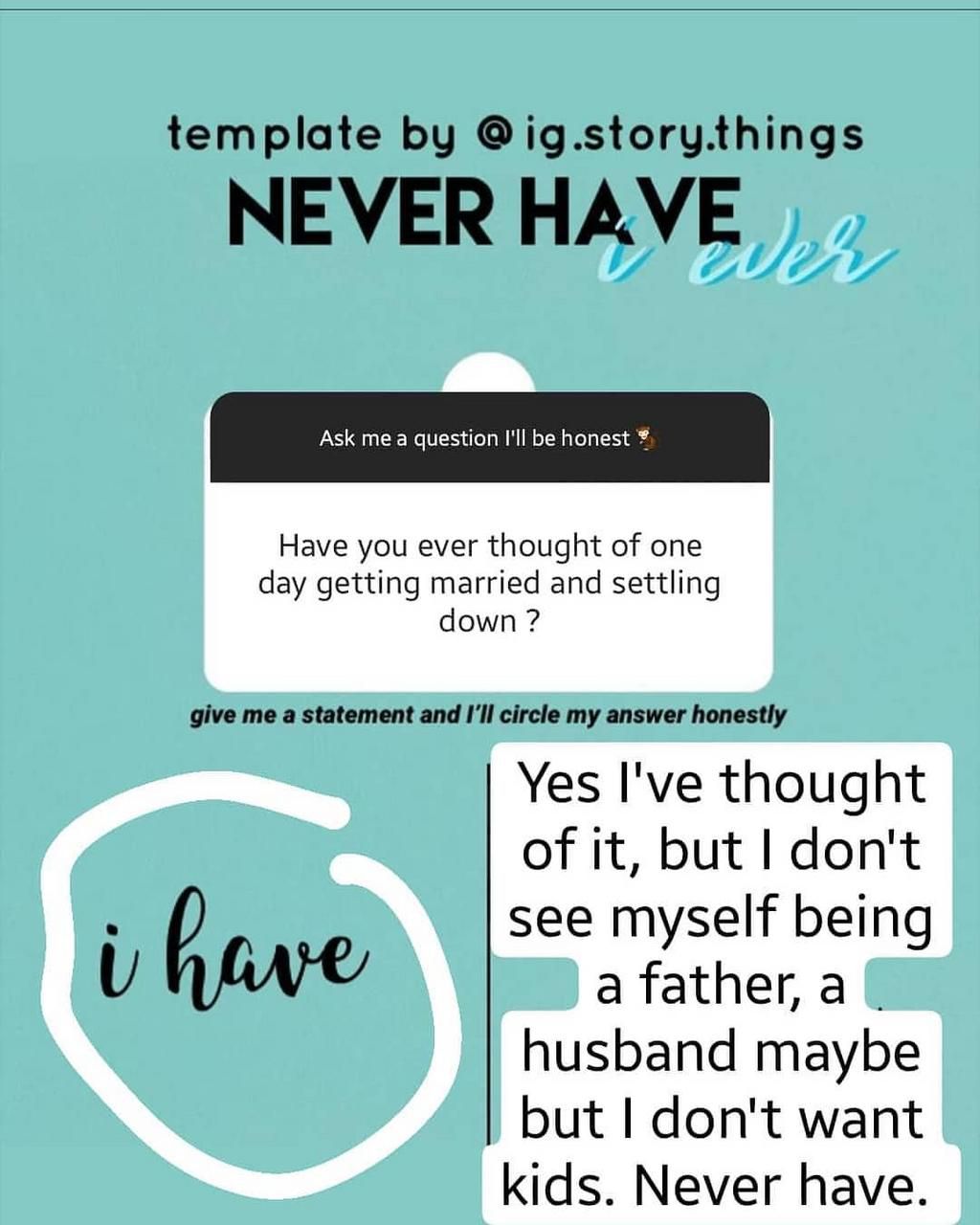 I don’t see myself being a father – Sean Andrew confesses