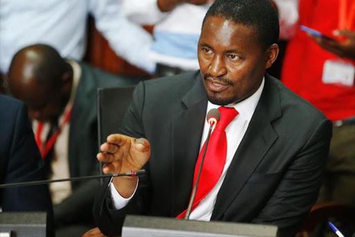 Former Agricultural Cabinet Secretary Mwangi Kiunjuri