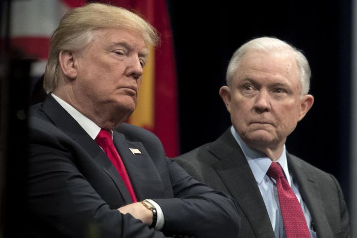 President's Campaign Calls Sessions 'Delusional' for Tying Himself to Trump