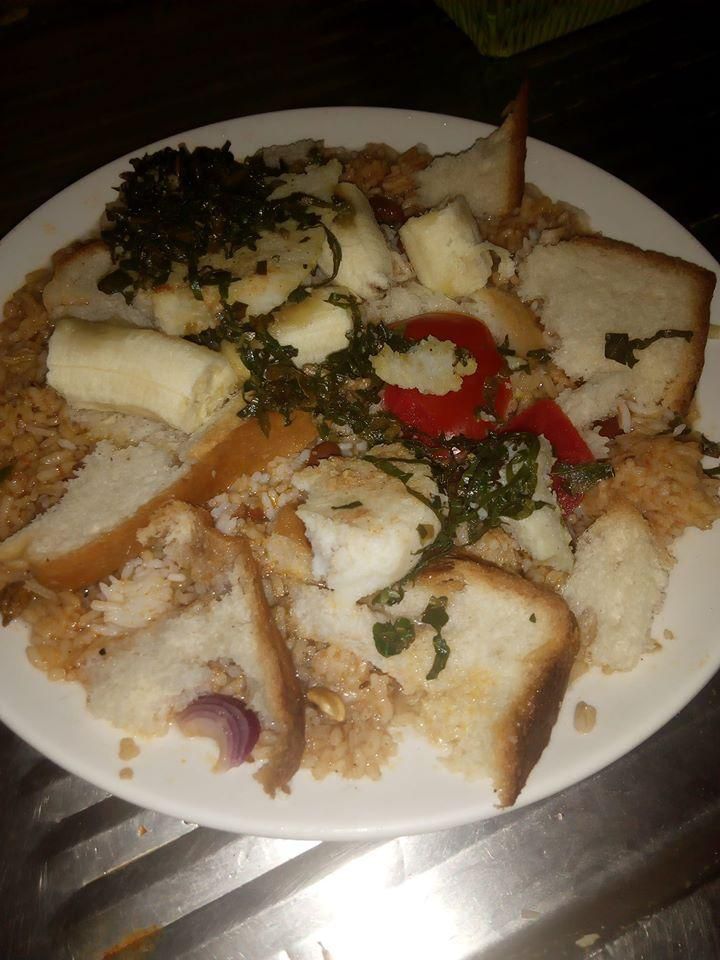 Interesting food combination