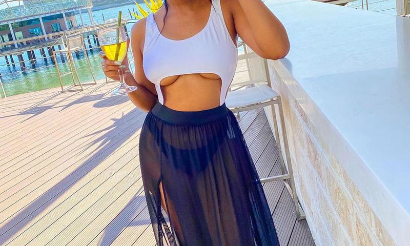 I have never worn a Bra – Otile Brown’s girlfriend Nabbi
