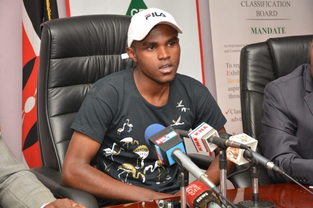 Takataka hitmaker Alvindo meets Ezekiel Mutua