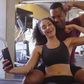 Couple in the gym (cachride)