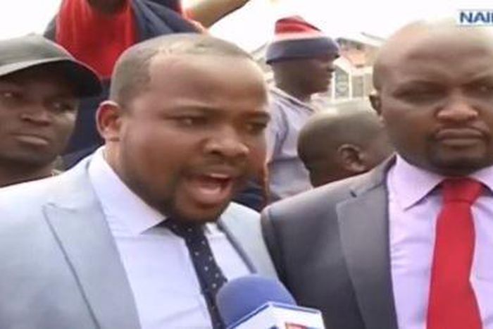MPs Moses Kuria and Nixon Korir