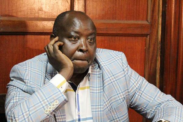 File image of Nakuru Town West MP Samuel Arama in a Nairobi court on June 25, 2018. He is at was involved in a public altercation in which he allegedly drew out his gun