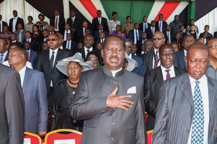 DP William Ruto's mother, Mama Sarah Cheruyoit, makes rare public appearance at Mzee Moi's funeral