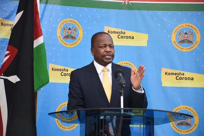 Cost of quarantine to be paid by the government starting today - Health CS Mutahi Kagwe