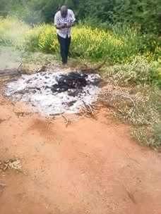 Body of teacher that was burnt in Kitui