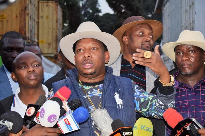 You abandoned your wife to marry Jaguar’s girlfriend – Governor Mike Sonko leads anti Alfred Mutua campaign in Machakos