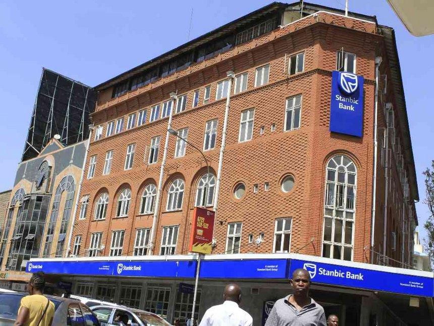 Stanbic Bank on Kimathi Street Nairobi.