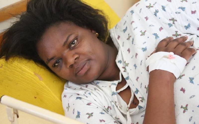 Woman survives 17 stab wounds in marital row