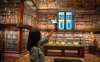 Meeting Old Masters, Rowing With Vikings -- in Augmented Reality