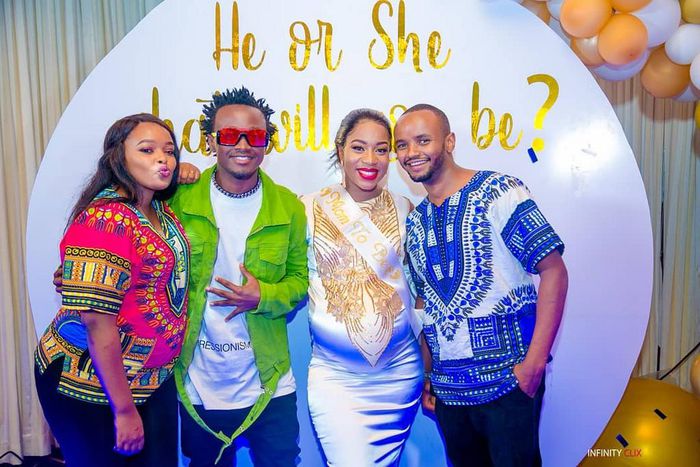 Diana Marua with Bahati . I’m done- Shouts Diana Marua after exquisite Baby Shower