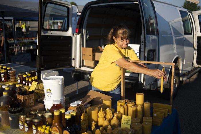 Amid the Kale and Corn, Fears of White Supremacy at the Farmers Market