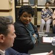 For Stacey Abrams, a Date With History -- or at Least the People Who Write It